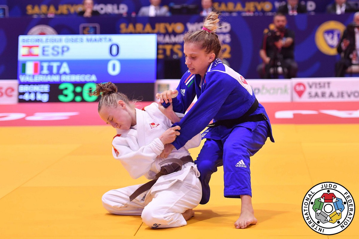 5º PUESTO PARA BEORLEGUI EN EL CAMPEONATO DEL MUNDO DE JUDO CADETE. 24-08-22